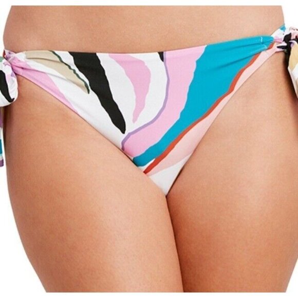 Bcbgeneration Women’s Soft tie adjustbale sie tie bikini bottom. Size 8. NWT $55 - Picture 1 of 6
